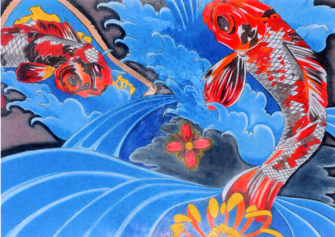 KOI POND BY ROSS HUTCHENS